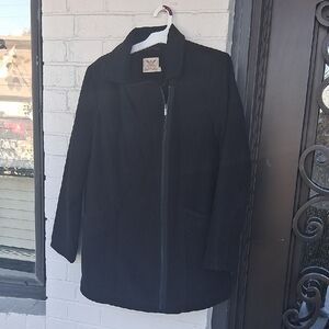 Faded Glory Women's Black Trench Coat